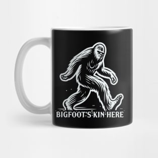 Bigfoot's Kin Here Mug